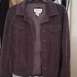 Womens corduroy black jacket